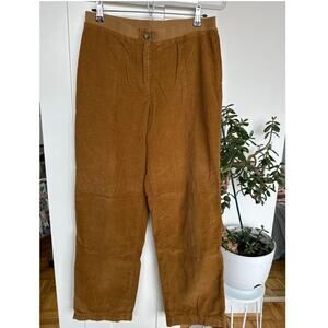 J. Jill Women's Cotton Corduroy Pull- On Wide Leg Pants, Size 10, Like New